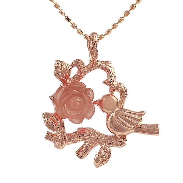 P+10％中 インカローズ ペンダントトップ ナイチンゲール　 PT900 K18 K10対応  春...