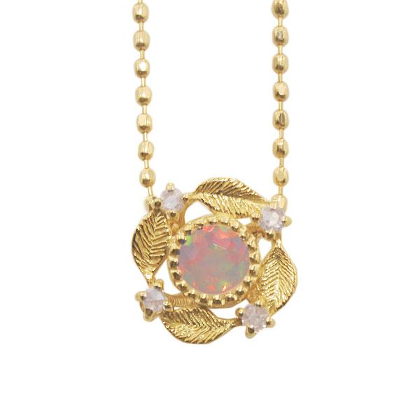 P10％中 エチオピアオパール ローズカットダイヤペンダントトップ カテーナ 誕生石 4月 10月 ...