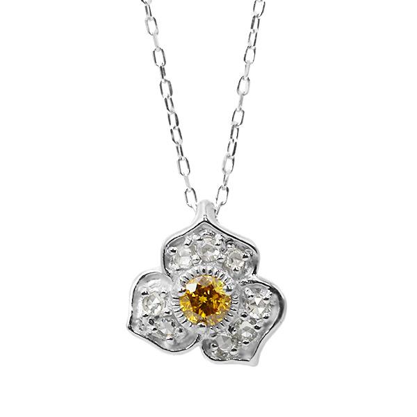 ゴールデンダイヤ ローズカットダイヤ ペンダントトップ フレグラントレディ PT900 K18 K1...