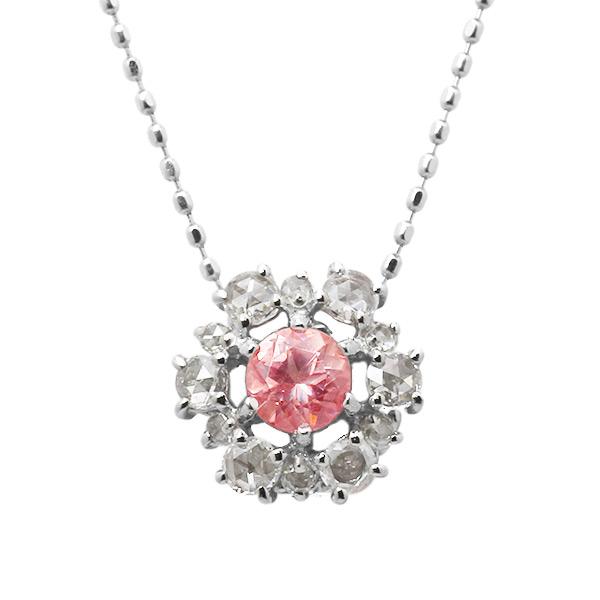 P+10％中 ロードクロサイト ローズカットダイヤモンド ペンダントトップ オッティモ PT900 ...