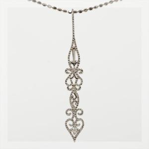 サエッタ ローズカット ダイヤモンド ペンダントトップ  PT900 K18 K10対応　おしゃれ ...