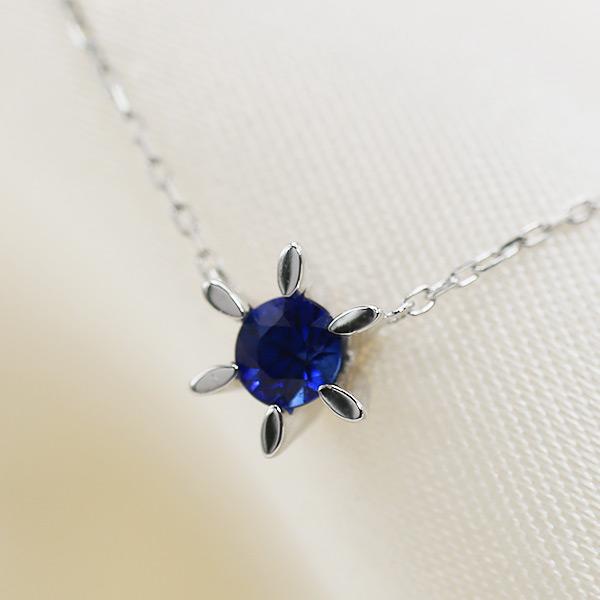 P+10％中 数量限定 AIGS Royal Blue サファイア ペンダント チェーン付 ルーメン...