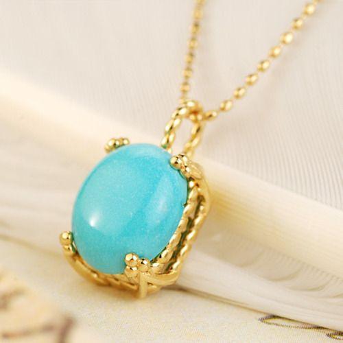 スリーピングビューティー産 ターコイズ クエルダ ペンダントトップ 誕生石 12月 PT900 K1...