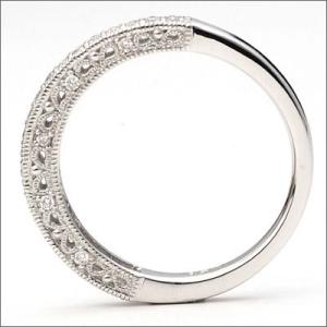 繊細さに魅せられる K18ダイヤモンド シノワズリ”リング  PT900 K18 K10対応 誕生石...