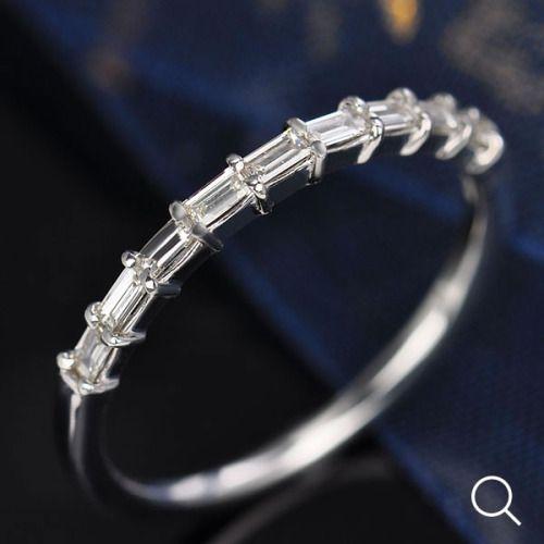 P+10％中 バケットカットダイヤモンドリング 静謐な輝き PT900 K18 K10対応  誕生石...