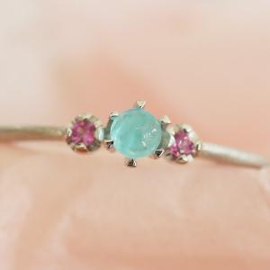 リング K10YG パライバトルマリン 11号 : GINZA LoveLove - 通販