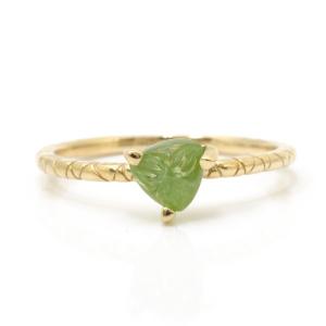 20mm レモンクォーツ フラワーカービング 21.12ct1個限定 1個限定