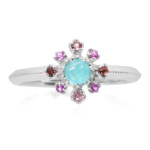 美品 mederu jewelry メデルジュエリー K18 Crystal 水晶 リング・指輪