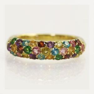 P+10％中 アルルカン マルチカラーパヴェリング アンダルシア PT900 K18 K10対応