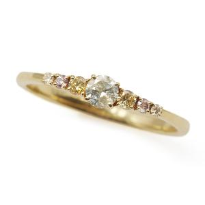 プラチナダイヤモンド フラワーモチーフ リング プラチナ 合計0.82ct