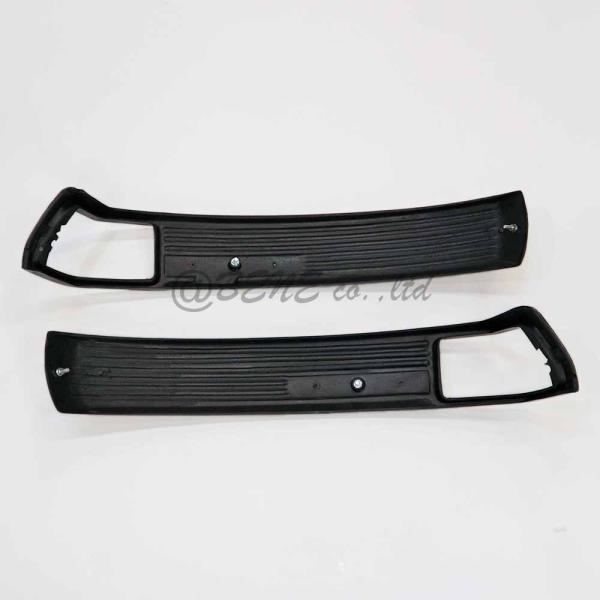 Cuppini　サイドカバー　プロテクター　ブラック　Vespa P/PX, LML 2S