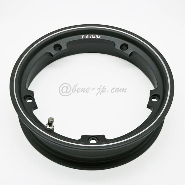 F.A.Italia　チューブレスホイール　2.10-10　ブラック　Vespa, LML