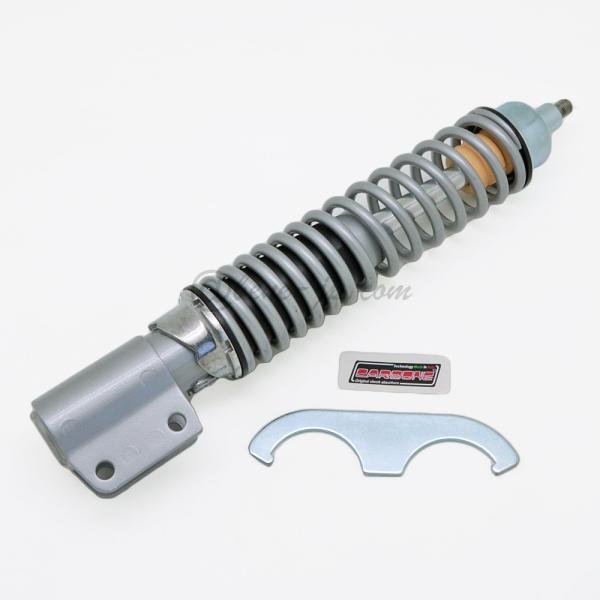 CARBONE　スポーツフロントショックアブソーバー　シルバー　Vespa P/PX, LML 2S...