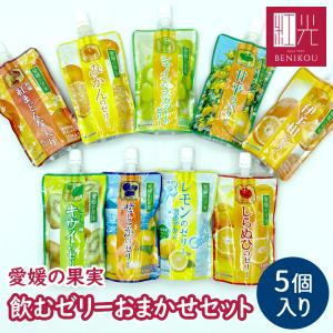 愛媛の果実 飲むゼリー 6種類 アソートセット せとか 紅まどんな 甘平 伊予柑 みかん キウイ｜こだわりの果物屋 紅光