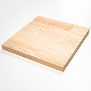 川島材木店 ゴム集成材スクエアボード 30x30cm 厚2.5cm 2枚セット　ディアウォール ディ...