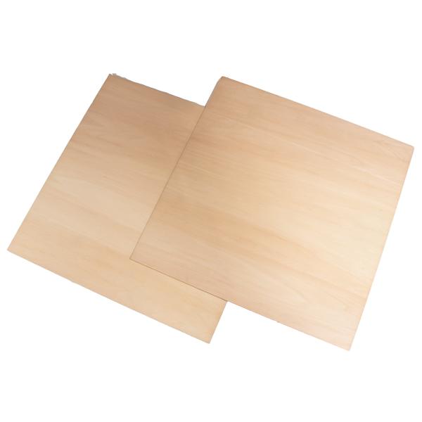 シナベニヤ 厚3mm 910x915mm 2枚セット 3'x3' JAS F4 2類 1等 準両面 ...