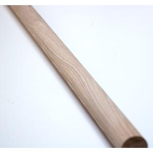 丸棒 タモ 長60cmx直径3.5cm 手摺 ...の詳細画像1