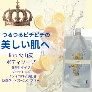 爆買 ボディソープ lino 火山灰配合 弱酸...の詳細画像1