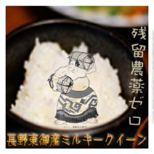コシヒカリ 令和7年産 長野県東御産 玄米 30kg 残留農薬ゼロ 精米＆分