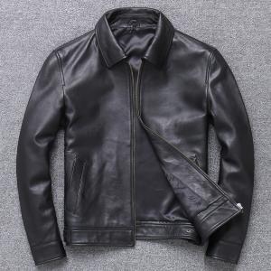 革ジャン　メンズ　本革　ブラック　ライダースジャケット　レザージャケット　革ジャケット　ジャケット　高級羊革　春夏秋冬