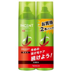 インセント 薬用育毛トニック 微香性 190g ペアパック｜benkyoannexx