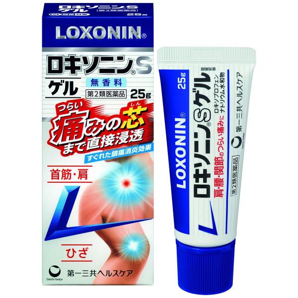 【第2類医薬品】 ロキソニンSゲル 25g ※セルフメディケーション税制対象商品 メール便送料無料