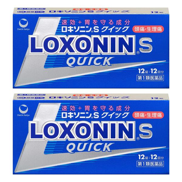 【第1類医薬品】ロキソニンSクイック 12錠×2個セット ※セルフメディケーション税制対象商品 メー...