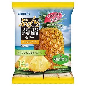 ぷるんと蒟蒻ゼリーパウチ ゴールデンパイン 6個入