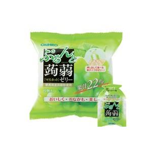 オリヒロ ぷるんと蒟蒻ゼリー新パウチ マスカット 20g×6個 : くすりの