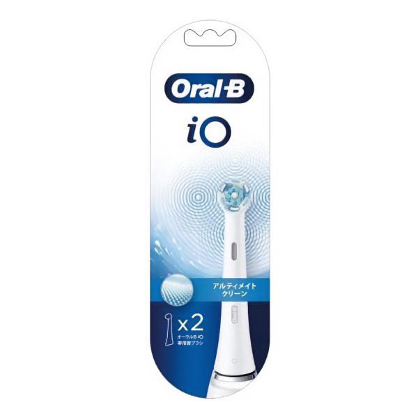 BRAUN Oral-B iOシリーズ専用替えブラシ アルティメットクリーン ホワイト 2本入