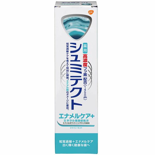 薬用シュミテクト エナメルケア+高濃度フッ素配合 歯磨き粉 90g