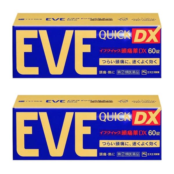 【第（2）類医薬品】 イブクイック頭痛薬DX 60錠×2個セット ※セルフメディケーション税制対象商...