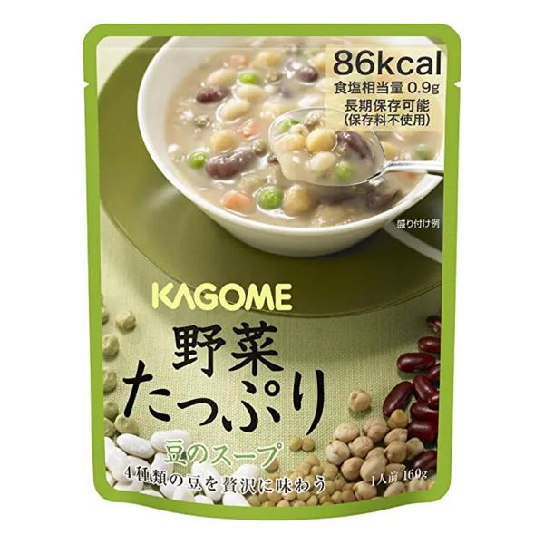 カゴメ 野菜たっぷり 豆のスープ 160g