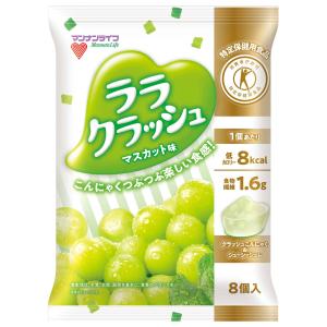 蒟蒻畑 ララクラッシュ マスカット味 24g×8個入の商品画像
