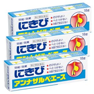 第2類医薬品 アンナザルベ エース 18g 3個セット メール便送料無料 くすりの勉強堂 通販 Paypayモール