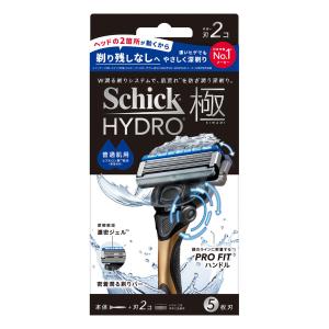 Schick シック ハイドロ極 敏感肌 5枚刃 替刃 8個入 (1個) : 通販