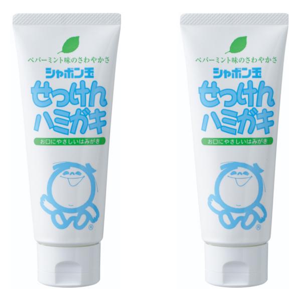 シャボン玉 せっけんハミガキ 140g×2個セット メール便送料無料