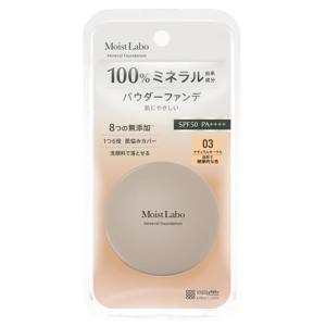 モイストラボ ミネラルファンデーション ナチュラルオークル 72g 明色化粧品