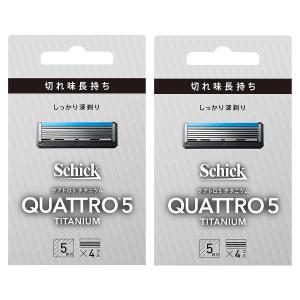 シック 替刃 カミソリ クアトロ 髭剃り QUATTRO 5枚刃 プレミアム