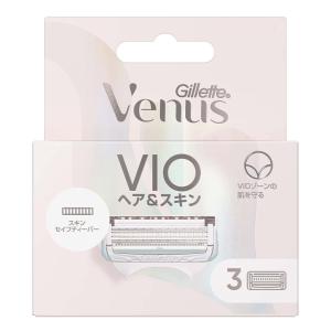 ジレット ヴィーナス VIOヘア＆スキン 替刃 3個入 メール便送料無料｜くすりの勉強堂
