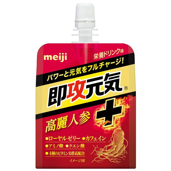 即攻元気ゼリー 高麗人参+ 栄養ドリンク味 180g×6個セット