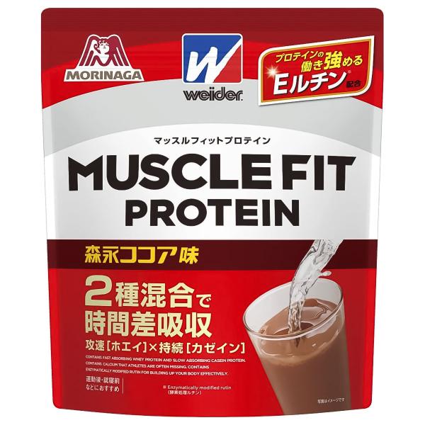 ウイダー マッスルフィットプロテイン 840g ココア味