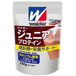 森永製菓 ウイダージュニアプロテイン（ココア味） 240g : くすりの 