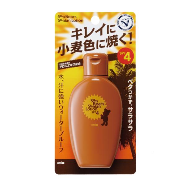 メンターム サンベアーズ　サンタンローション　SPF4　100ml