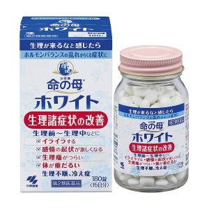 【第2類医薬品】  小林製薬 命の母ホワイト 180錠｜benkyoudou