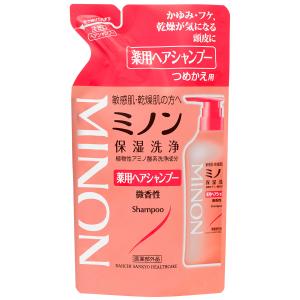 ミノン 薬用シャンプー 詰め替え 380ml｜benkyoudou