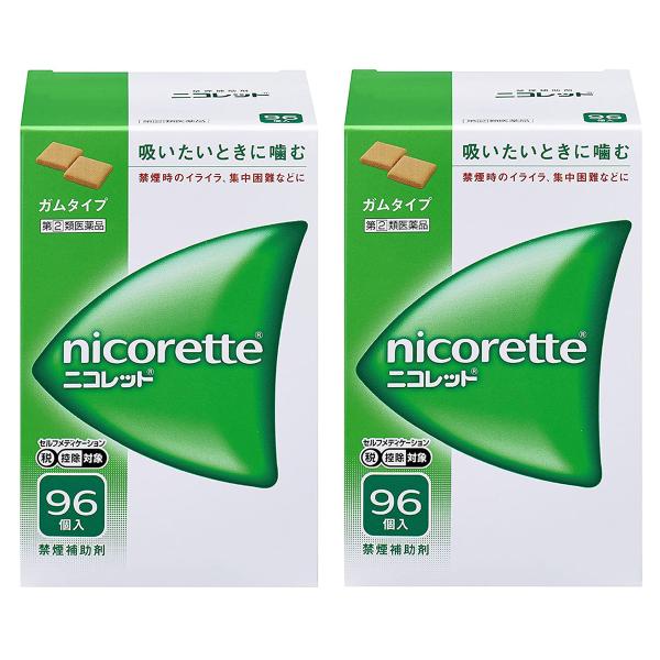 【第（2）類医薬品】 ニコレット 96個×2個セット ※セルフメディケーション税制対象商品