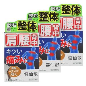 【第(2)類医薬品】雲仙散 16包 ×3個セット 送料無料 ※セルフメディケーション税制対象商品｜benkyoudou