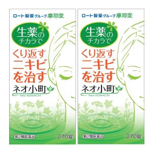 【第2類医薬品】 ネオ小町錠 270錠 2個セット あすつく対応｜benkyoudou