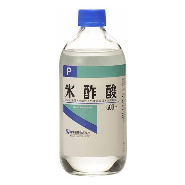 健栄製薬 氷酢酸 P 500ml